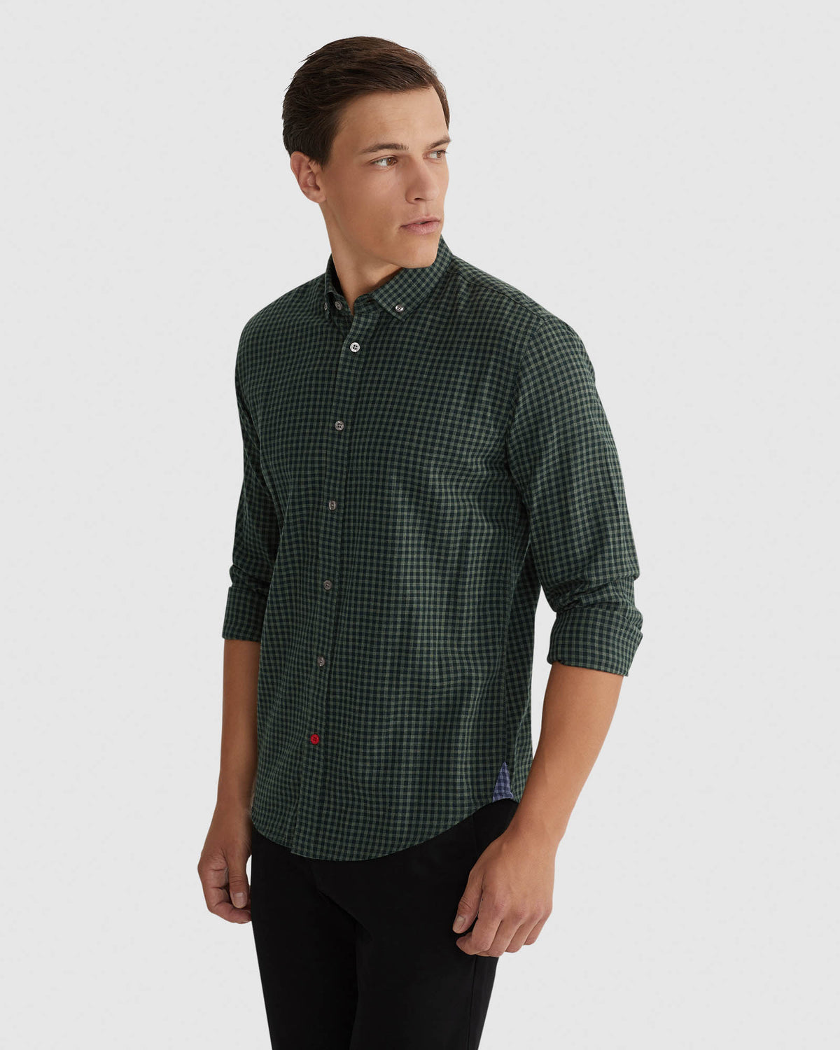 STRATTON SMALL CHECK SHIRT MENS SHIRTS