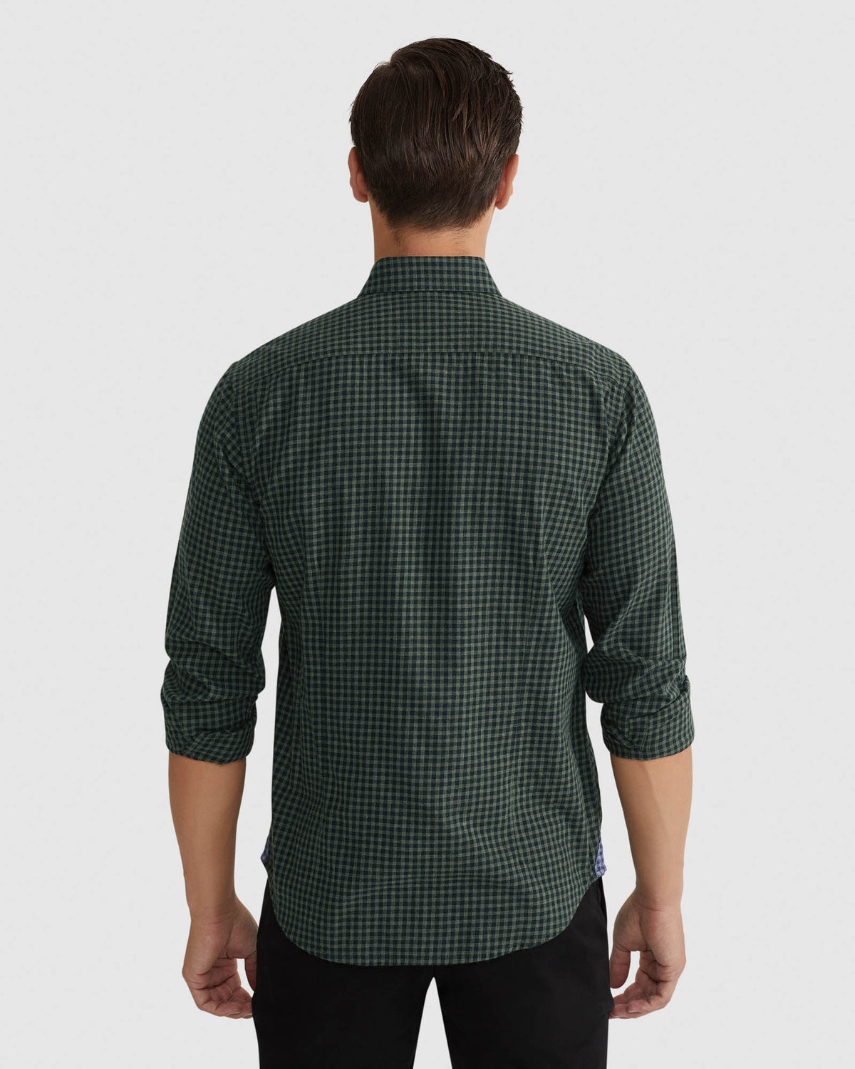 STRATTON SMALL CHECK SHIRT MENS SHIRTS