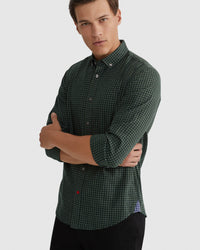 STRATTON SMALL CHECK SHIRT MENS SHIRTS