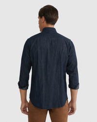 PORTLAND INDIGO DENIM SHIRT MENS SHIRTS