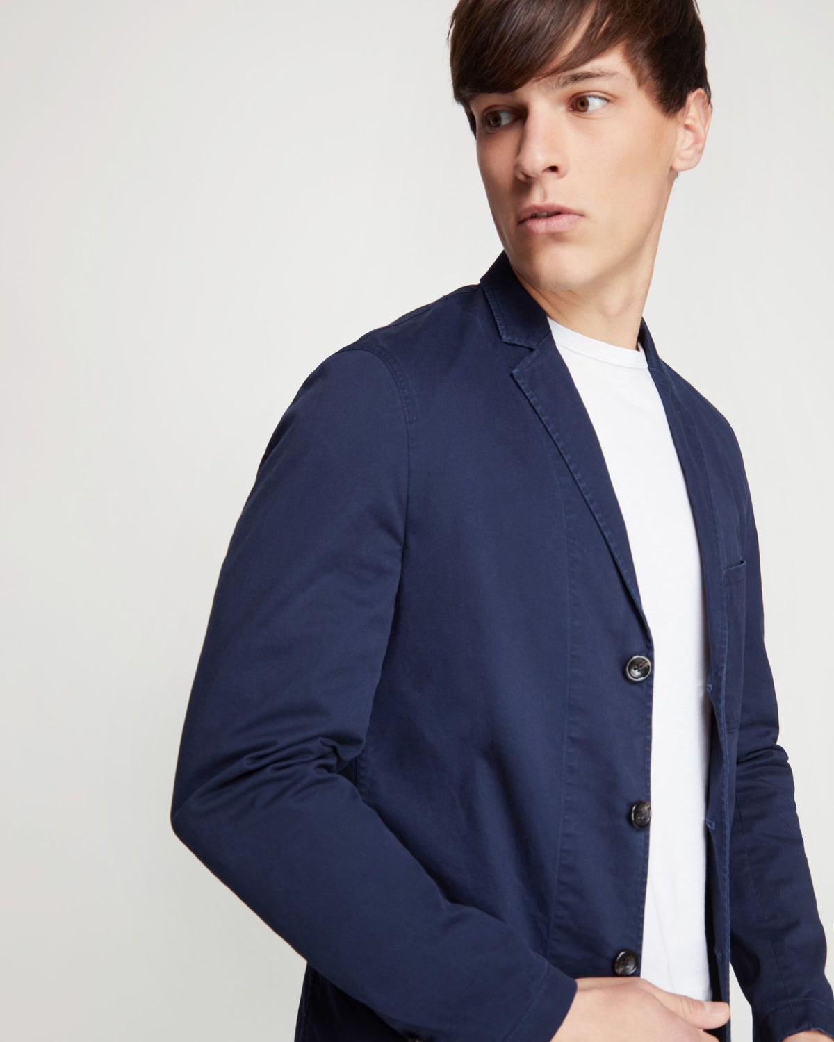 ANGUS COTTON STRETCH CASUAL JACKET – Oxford Shop