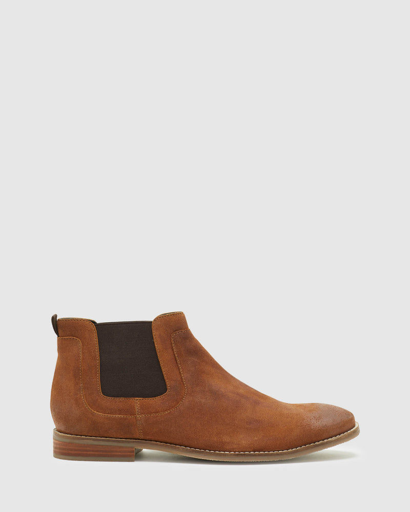 FARRIS SUEDE CHELSEA BOOTS MENS SHOES