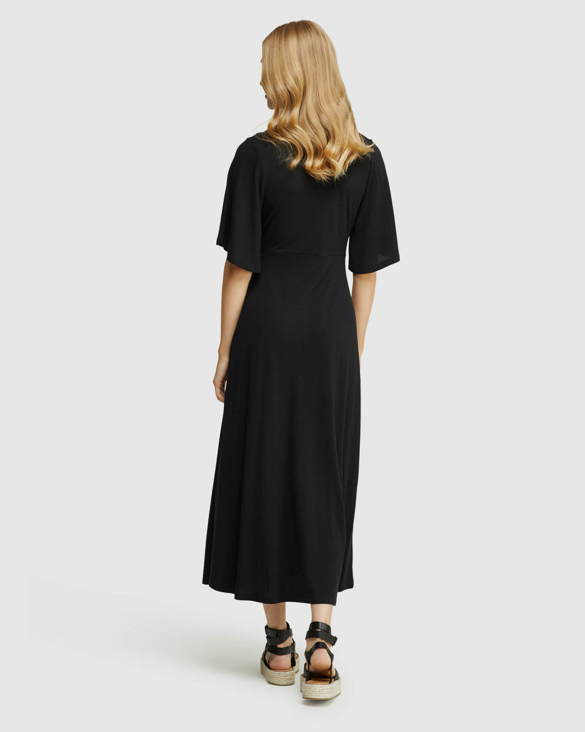 FLORENCE KEYHOLE KNIT MAXI DRESS WOMENS DRESSES