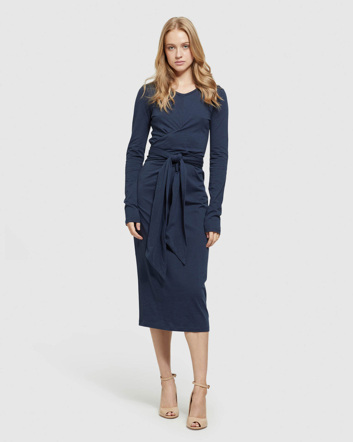 tie jersey dress Buy Navy Blue Textured Jersey Tie Waist Maxi Dress from Next USA