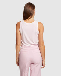 LAUREN RIB TANK WOMENS TOPS