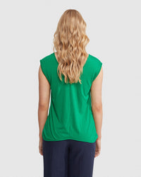 BIANCA SILKY FRONT T-SHIRT WOMENS TOPS