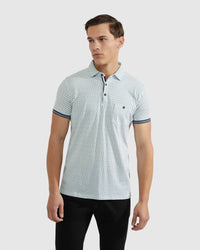 FINN KETTLE PRINTED POLO MENS KNITS
