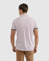 FINN KETTLE PRINTED POLO MENS KNITS
