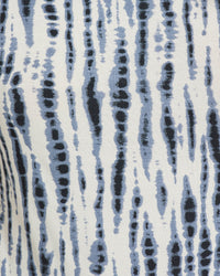 IMOGEN PRINTED JERSEY TOP ECRU/PETROL