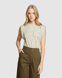 TIGGY ANIMAL PRINT T-SHIRT