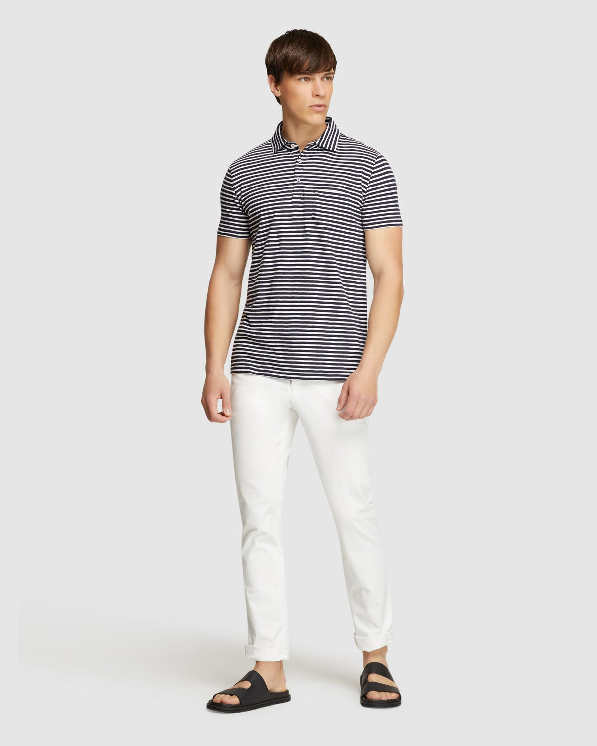 CHESTER STRIPE POLO