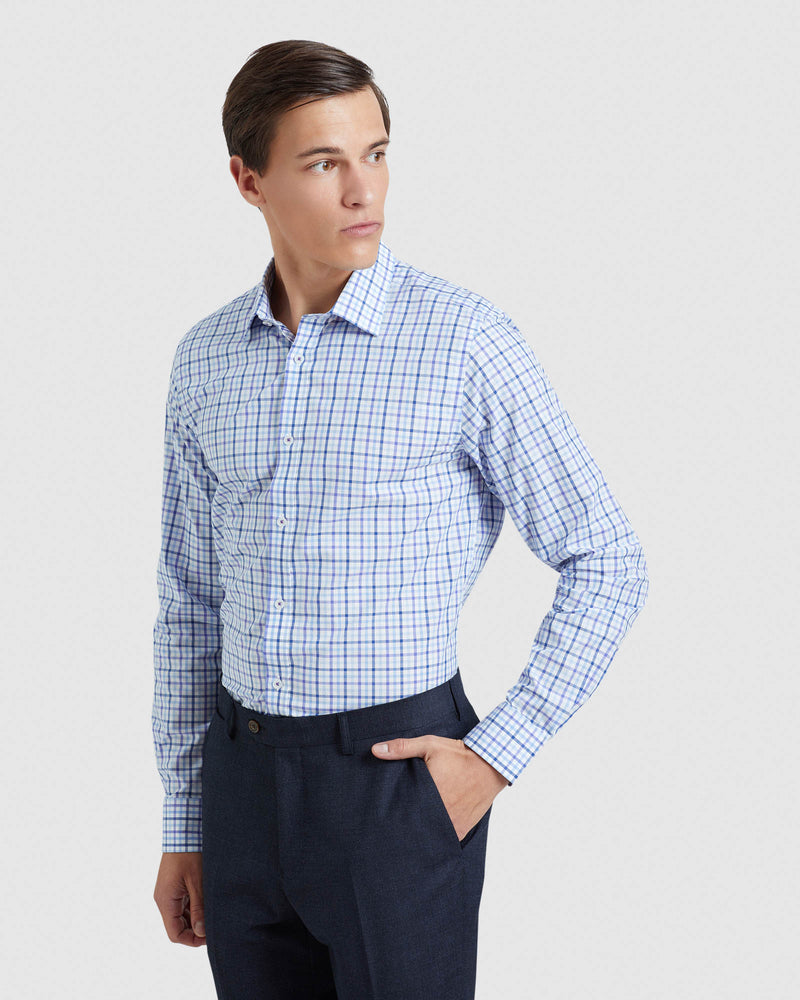 BECKTON LUXURY CHECKED SHIRT MENS SHIRTS