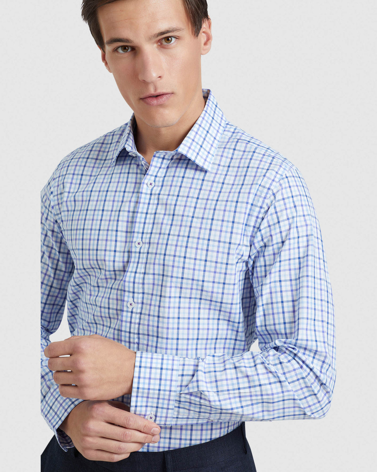 BECKTON LUXURY CHECKED SHIRT MENS SHIRTS