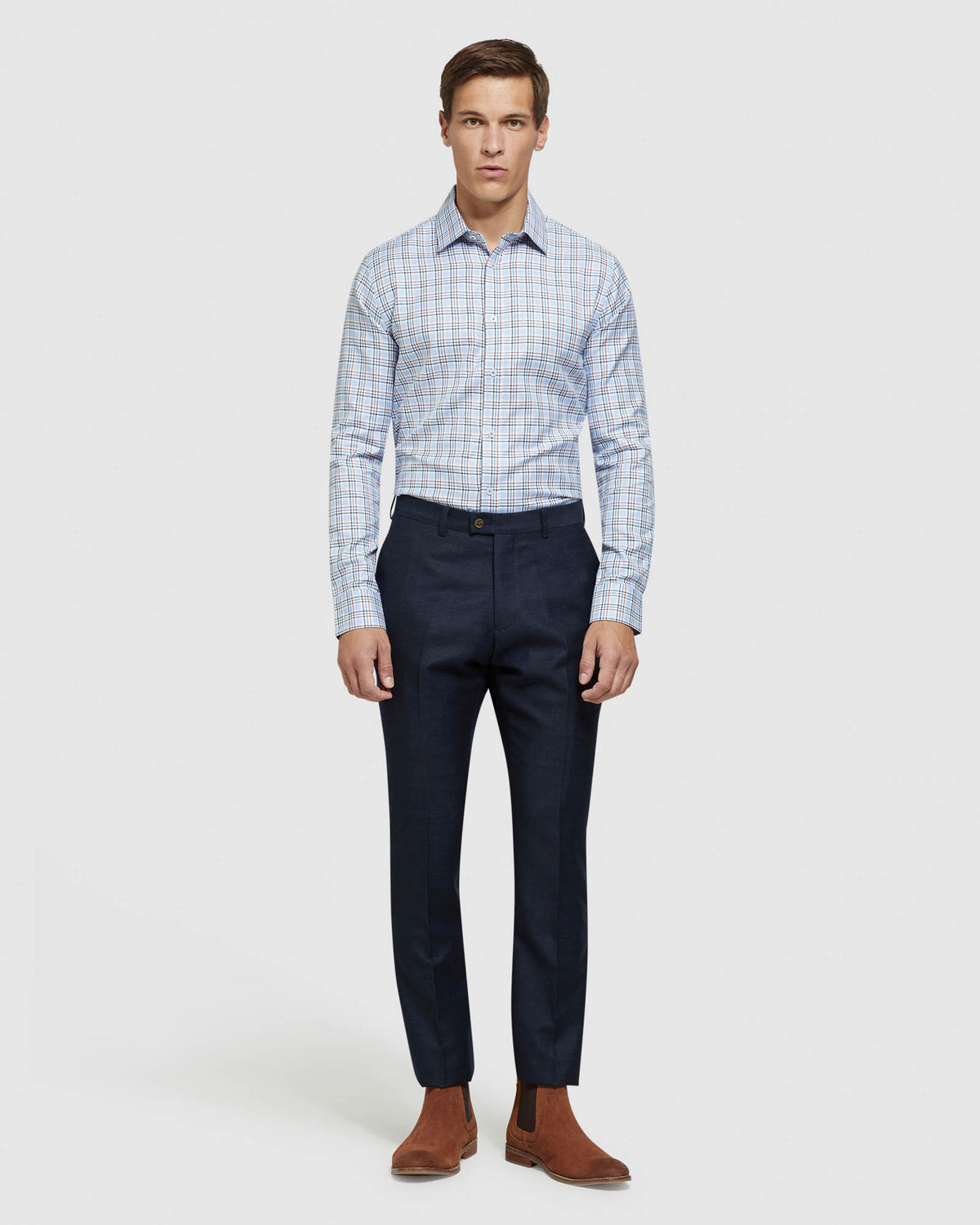 BECKTON LUXURY CHECKED SHIRT MENS SHIRTS
