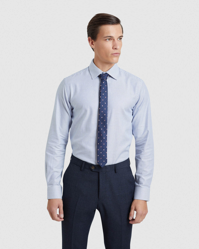 BECKTON DOBBY SHIRT MENS SHIRTS