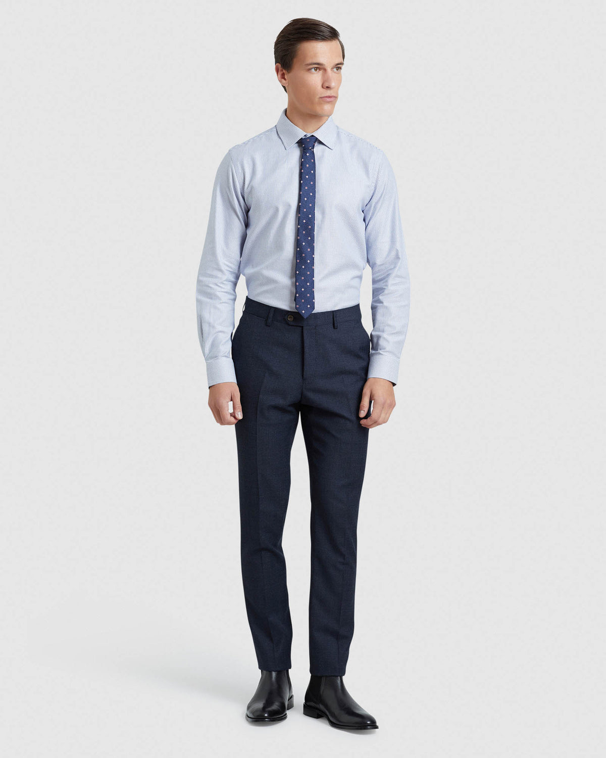 BECKTON DOBBY SHIRT MENS SHIRTS