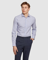 TRAFALGAR STRIPED SHIRT MENS SHIRTS