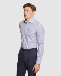 TRAFALGAR STRIPED SHIRT MENS SHIRTS