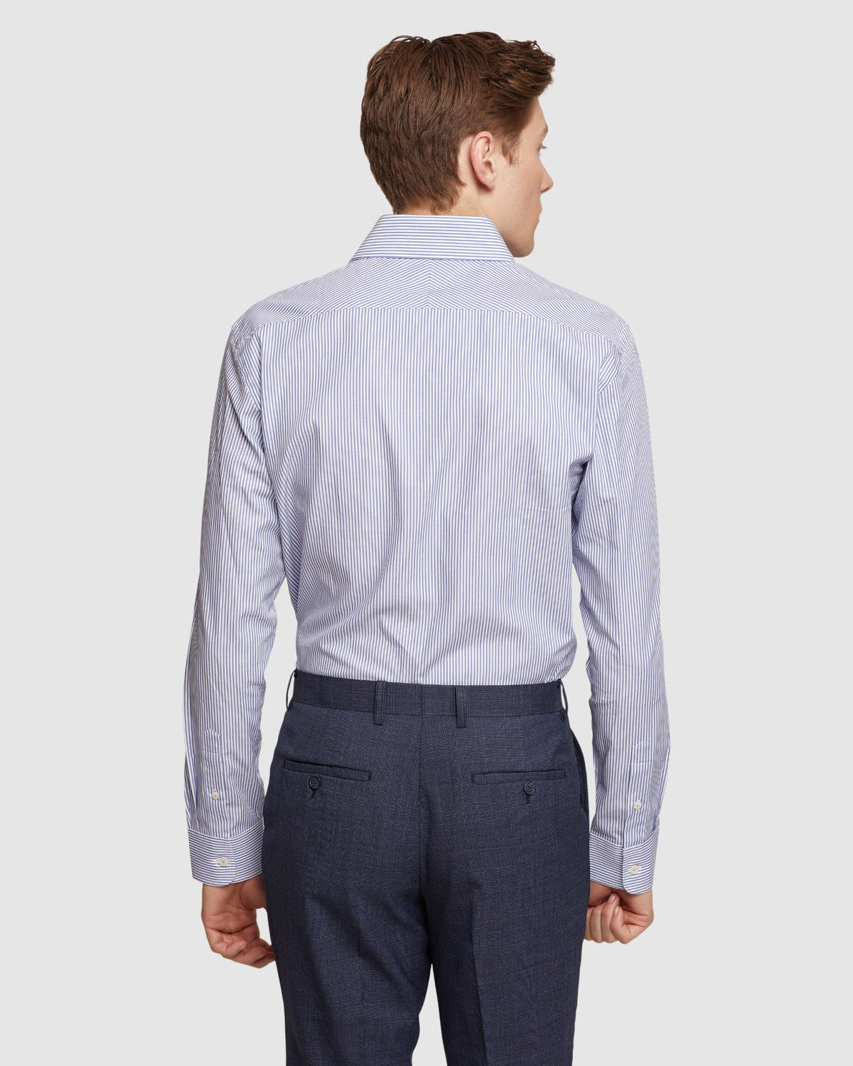 TRAFALGAR STRIPED SHIRT MENS SHIRTS