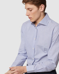 TRAFALGAR STRIPED SHIRT MENS SHIRTS