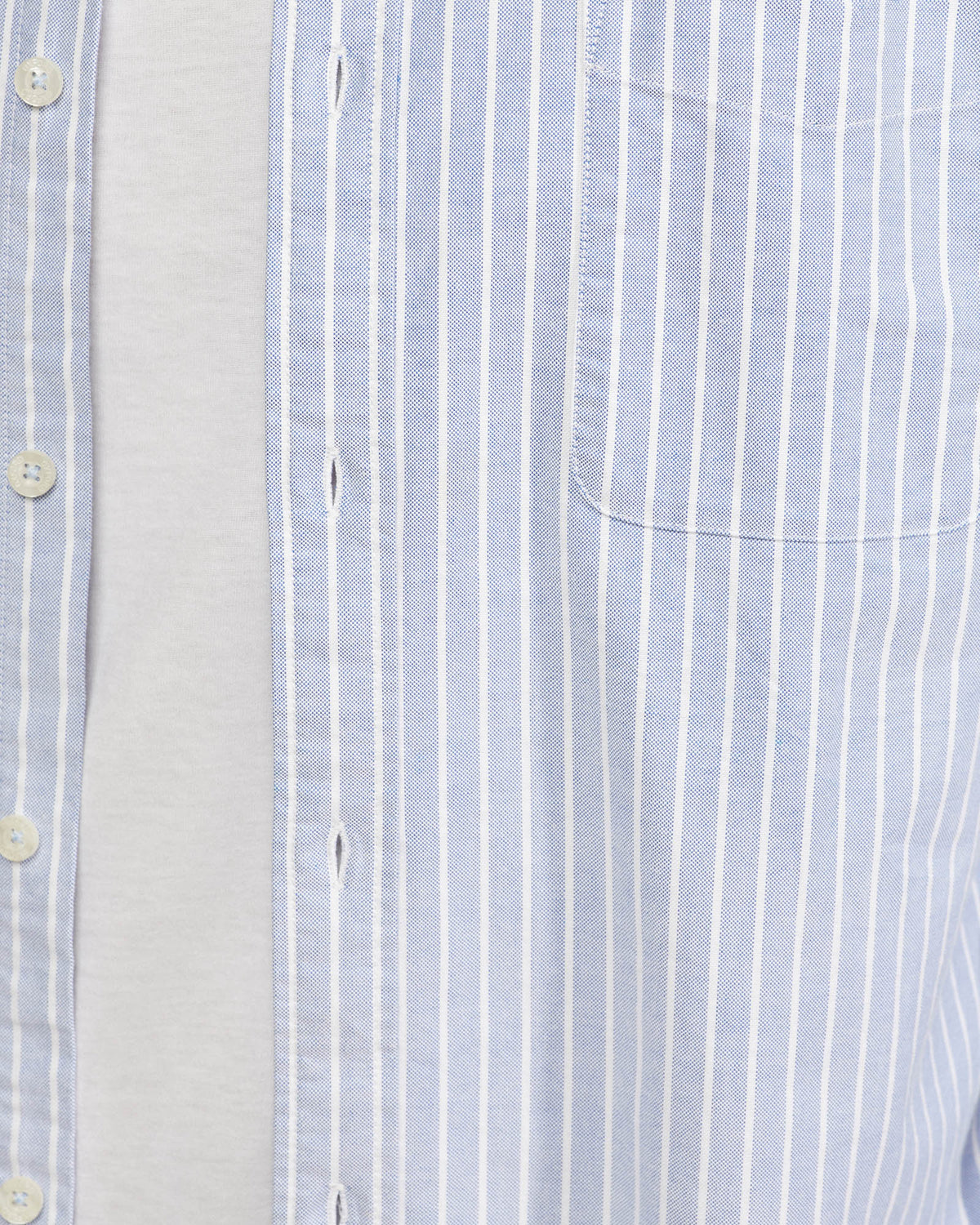 PORTLAND OXFORD WEAVE STRIPED SHIRT MENS SHIRTS