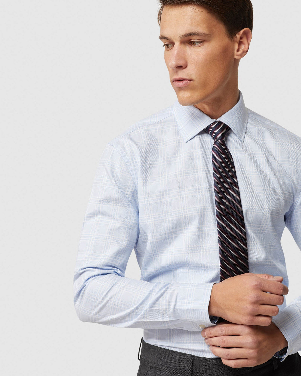 ISLINGTON REGULAR FIT CHECKED SHIRT MENS SHIRTS