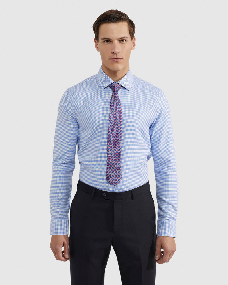 BECKTON DOBBY SHIRT MENS SHIRTS