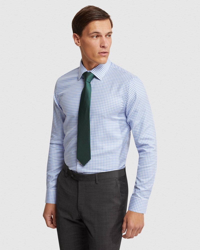 BECKTON DOBBY SHIRT MENS SHIRTS