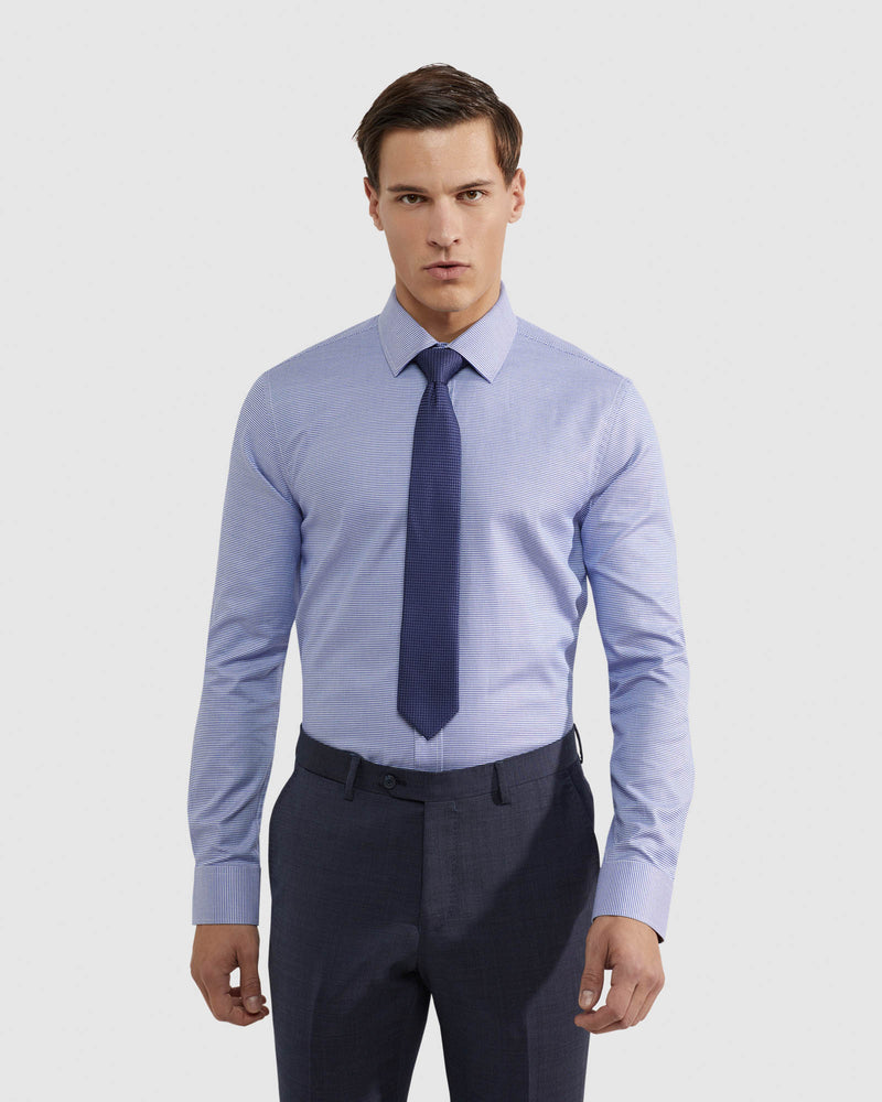 BECKTON DOBBY SHIRT MENS SHIRTS