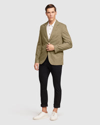BLAKE LINEN COTTON BLAZER MENS JACKETS AND COATS
