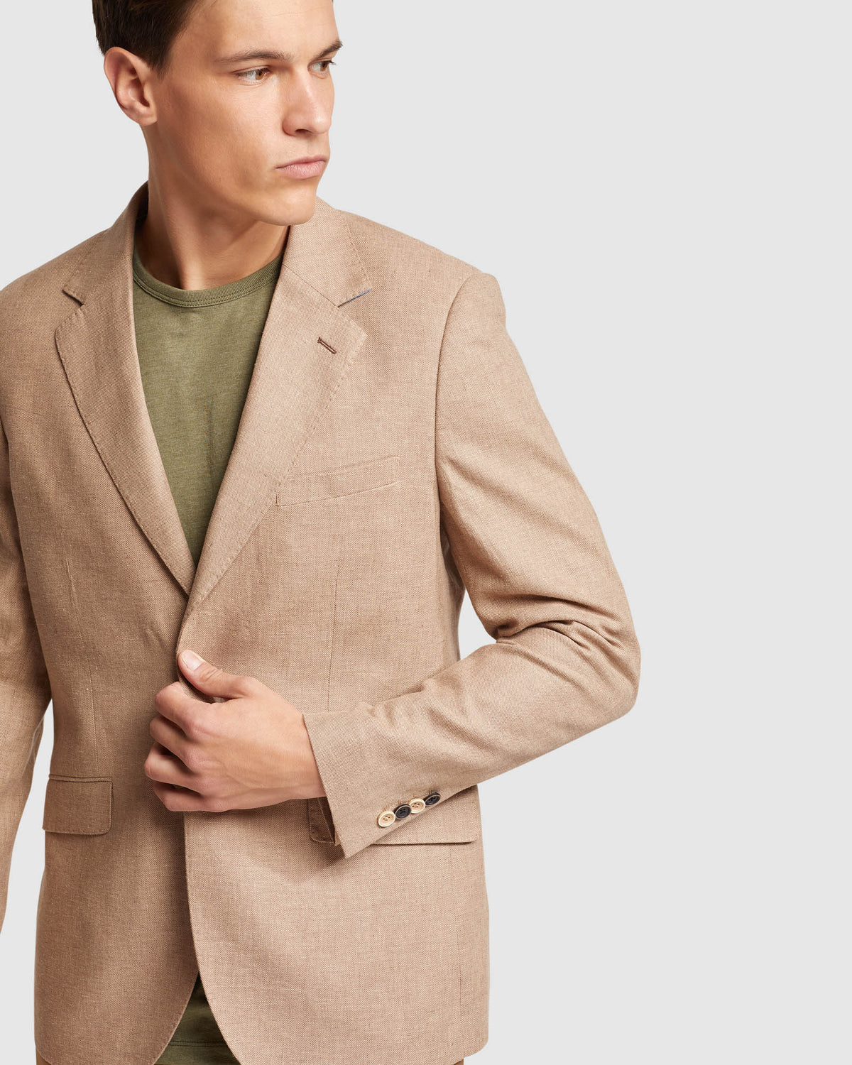 BLAKE LINEN COTTON BLAZER - AVAILABLE ~ 1-2 weeks MENS JACKETS AND COATS