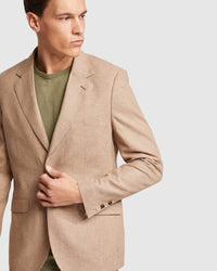 BLAKE LINEN COTTON BLAZER - AVAILABLE ~ 1-2 weeks MENS JACKETS AND COATS
