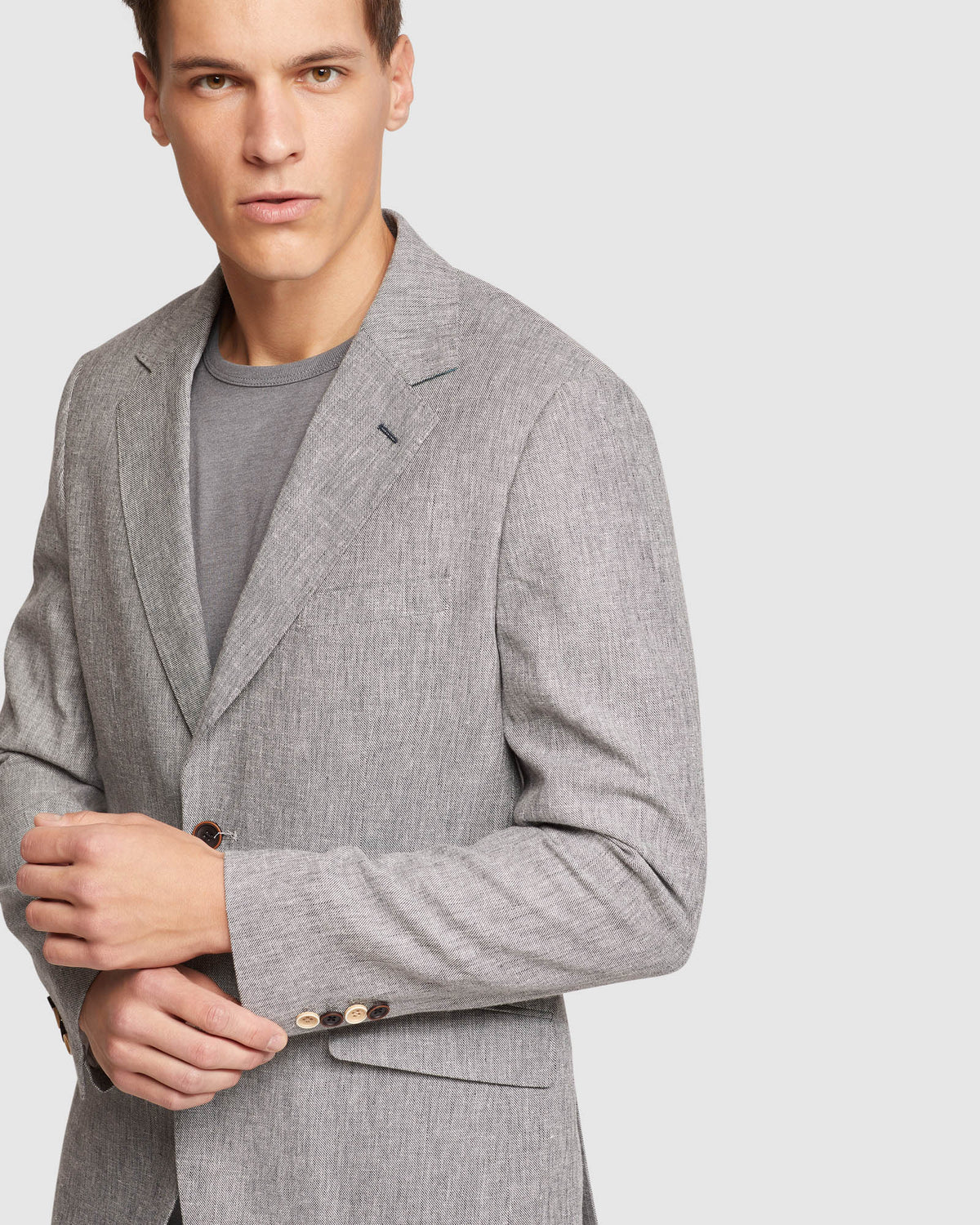 BLAKE LINEN COTTON BLAZER - AVAILABLE ~ 1-2 weeks MENS JACKETS AND COATS
