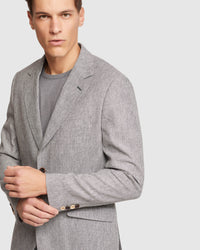 BLAKE LINEN COTTON BLAZER - AVAILABLE ~ 1-2 weeks MENS JACKETS AND COATS