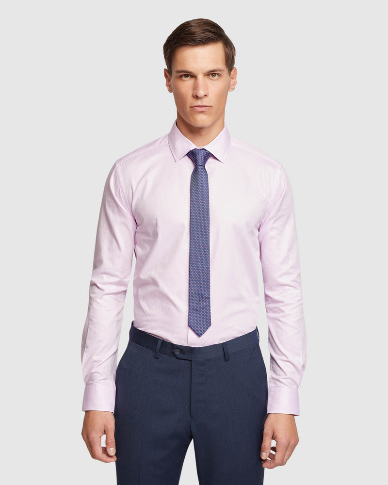 BECKTON DOBBY SHIRT MENS SHIRTS