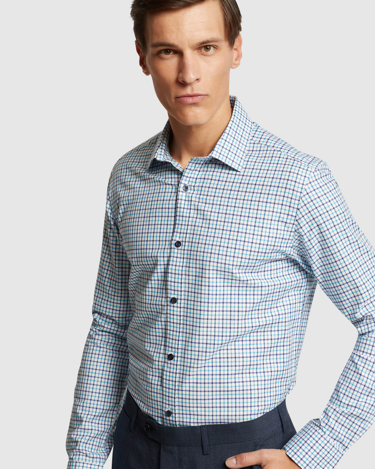 BECKTON CHECKED SHIRT MENS SHIRTS