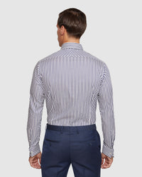 BECKTON FRENCH CUFF STRIPED SHIRT MENS SHIRTS