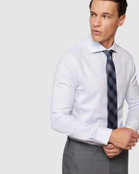 TRAFALGAR DOBBY SHIRT MENS SHIRTS