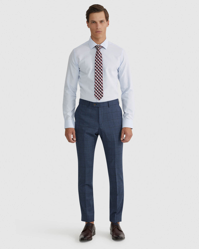 BECKTON SLIM FIT DOBBY SHIRT MENS SHIRTS