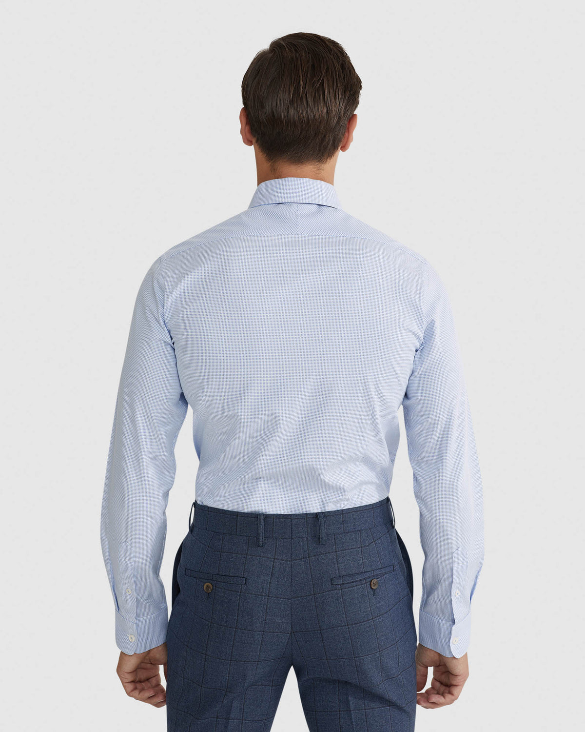 BECKTON DOBBY SHIRT MENS SHIRTS