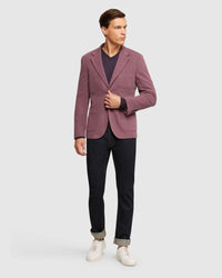 FRANKIE KNITTED BLAZER MENS JACKETS AND COATS