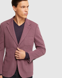 FRANKIE KNITTED BLAZER MENS JACKETS AND COATS