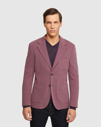 FRANKIE KNITTED BLAZER MENS JACKETS AND COATS