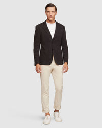 FRANKIE KNITTED BLAZER MENS JACKETS AND COATS