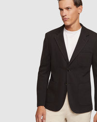 FRANKIE KNITTED BLAZER MENS JACKETS AND COATS