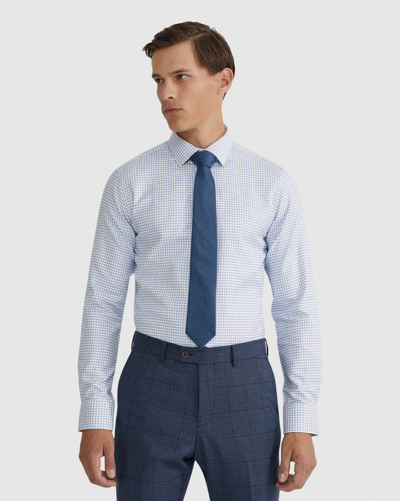 BECKTON LUXURY DOBBY SHIRT MENS SHIRTS