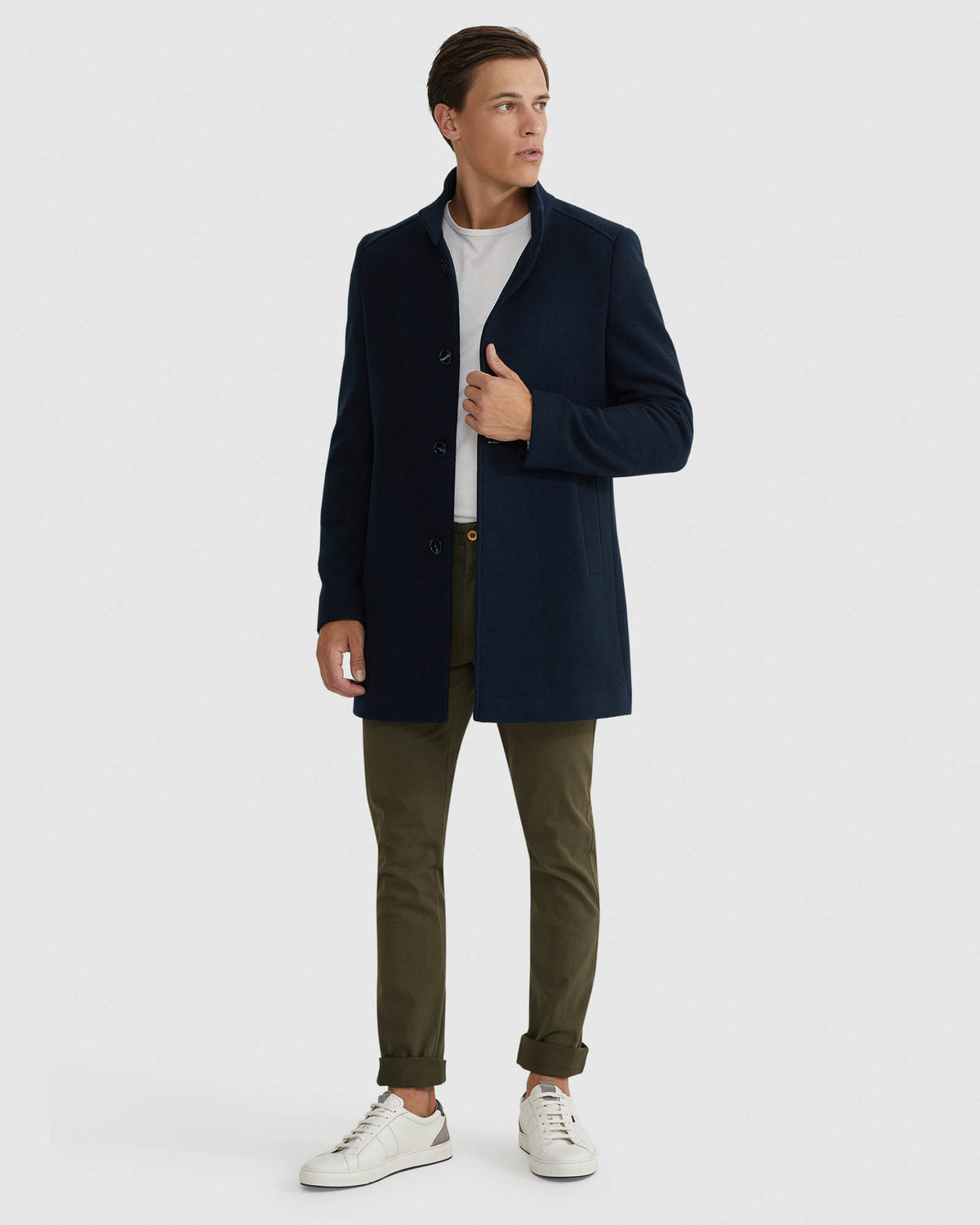 DUNBAR WOOL RICH OVERCOAT MENS JACKETS AND COATS