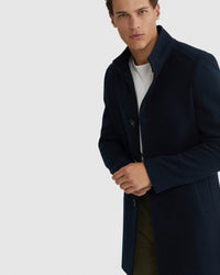 DUNBAR WOOL RICH OVERCOAT MENS JACKETS AND COATS
