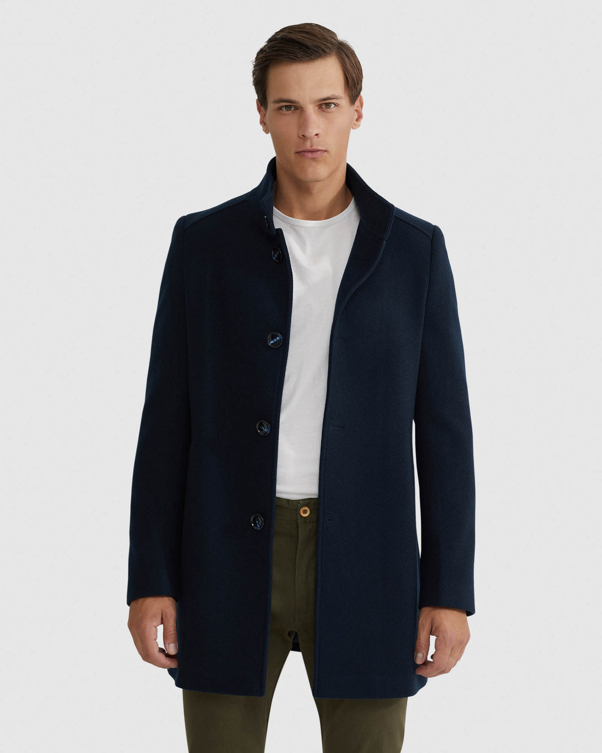 DUNBAR WOOL RICH OVERCOAT MENS JACKETS AND COATS