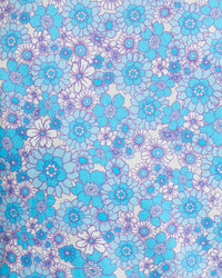 PRINCETON COTTON RETRO FLORAL DRESS WOMENS DRESSES